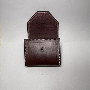 Porta Munição Calibre 308 com Tampa Couro Legítimo – Zanin Couros