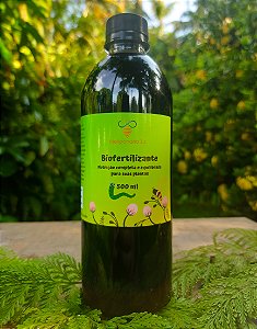 Biofertilizante - Fração líquida do Húmus 500ml (rende 5 litros)