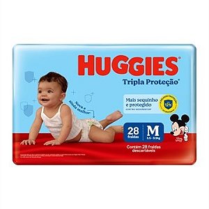 Fralda Huggies Tripla Proteção Hiper