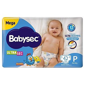Fralda Babysec Ultrasec Mega