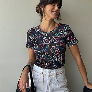 TSHIRT BASIC TL COSTELA DE ADÃO NEON