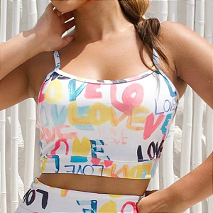 TOP ALÇA FINA BÁSICO TL LOVE