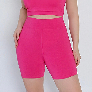 SHORT MEIA COXA BÁSICO TL PINK