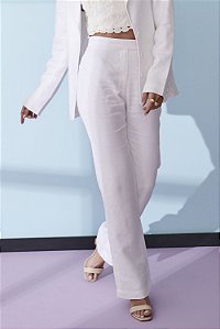 CALÇA ALFAIATARIA DIANA BRANCO