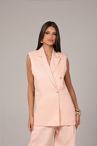 COLETE BLAZER LINHO SALMÃO
