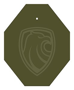 Alvo Metálico - IPSC Delta - 45 x 57 cm