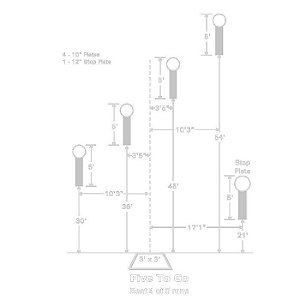 Conjunto para Steel Challenge modalidade "Five to Go"