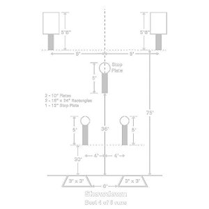 Conjunto para Steel Challenge modalidade "Showdown"
