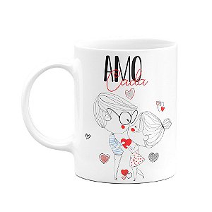 Caneca Namorados - Amo cada detalhe seu