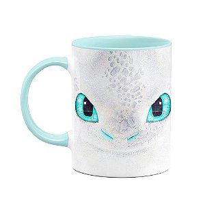 Caneca Baby-blue - Dragão Fúria da Luz