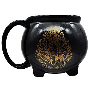 Caneca 3D Harry Potter Caldeirão Hogwarts