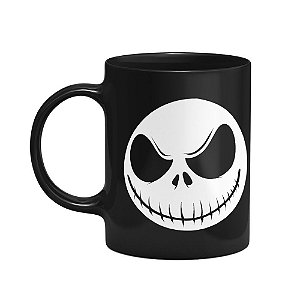 Caneca Jack Faces - Preta