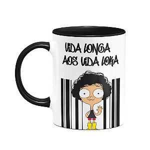 Caneca B-black Irmão do Jorel - Vida longa