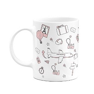 Caneca Hobbies - Viagem