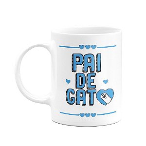 Caneca Pets - Pai de gato