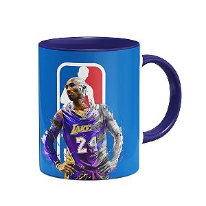 Caneca Basquete Lakers Bryant - B-blue