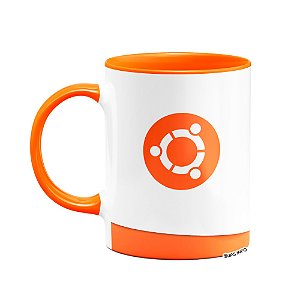 Caneca B-orange Ubuntu Linux