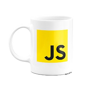 Caneca Dev Js JavaScript Branca