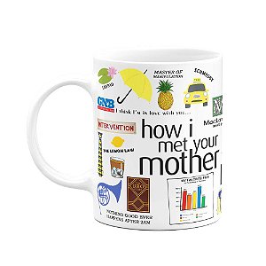 Caneca Icons Moments - How I Met Your Mother