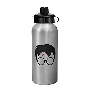 Garrafa squeeze prata - Harry Potter