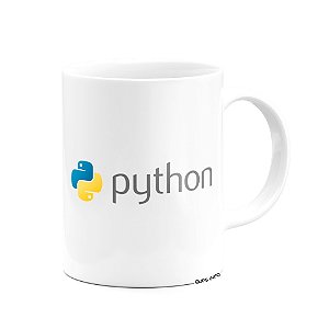 Caneca Dev Python branca (Saldo)