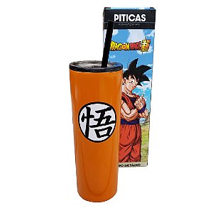 Copo Metálico Dragon Ball Super Goku Simbolo