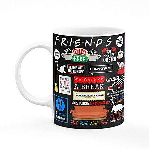 Caneca Friends Icons Moments (Saldo)