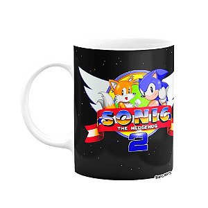 Caneca Gamer - Sonic 2