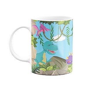 Caneca Divertida - Dinossauro world