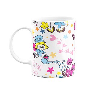 Caneca Divertida - Jardim encantado