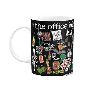 Caneca The Office Icons Moments - B-Dark