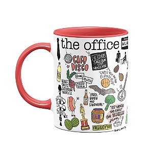 Caneca The Office Icons Moments - B-red