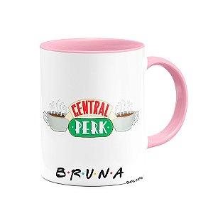Caneca B-pink Friends Central Perk com nome