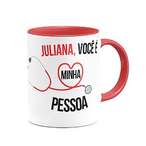 Caneca B-red Greys Anatomy - Você é minha pessoa com nome