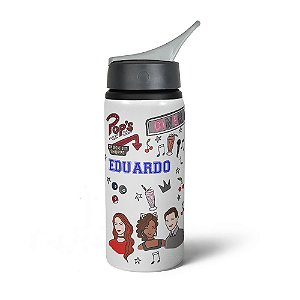Garrafa Squeeze NK Riverdale com nome personalizado