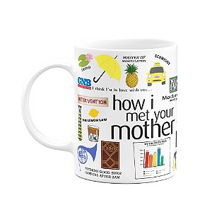 Caneca Icons Moments - How I Met Your Mother (Saldo)
