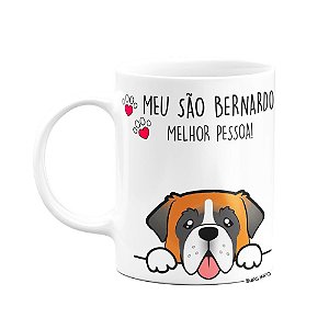 Caneca - Meu São Bernardo, melhor pessoa (Saldo)