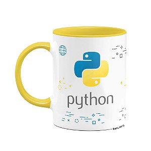 Caneca Dev - Python New - B-yellow