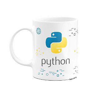 Caneca Dev - Python New - Branca