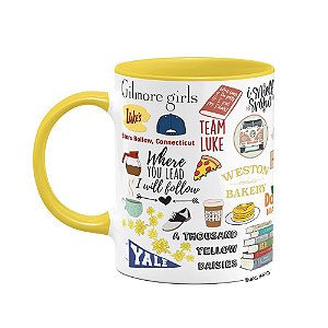 Caneca Icons Moments - Gilmore Girls - B-yellow