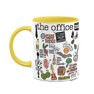 Caneca Icons Moments The Office - B-yellow