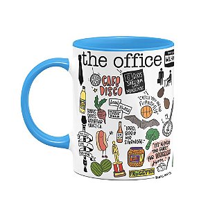 Caneca Icons Moments The Office - B-blue