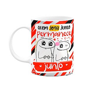 Caneca Flork Namorados - Quem joga junto, permanece junto!