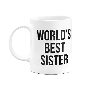 Caneca World's Best Sister - The Office - Branca