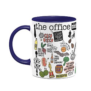 Caneca Icons Moments - The Office - B-blue navy