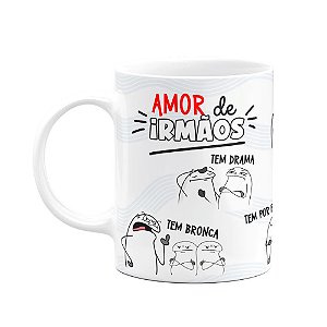 Caneca Flork Irmãos - Amor de irmãos