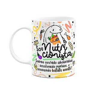 Caneca Flork Profissões - Sou Nutricionista