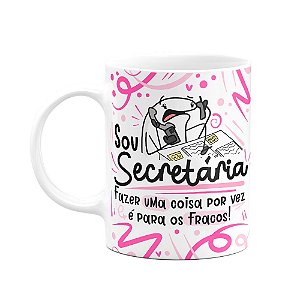 Caneca Flork Profissões - Sou Secretária