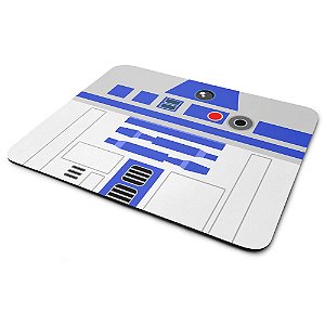 Mouse Pad Geek emborrachado - Side Droid- R2