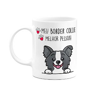 Caneca Dog - Meu Border Collie Puppy, melhor pessoa!